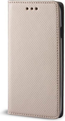 Senso Magnet Synthetic Leather Book Gold (Galaxy A21s)