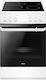 Amica 508CE2.20EP W Κουζίνα 62lt με Κεραμικές Εστίες Π50εκ. Λευκή