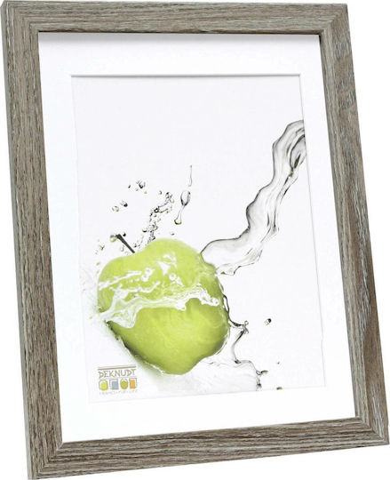 Deknudt S66KH3P1 Wooden Photo Frame with Gray Frame Grey Oak