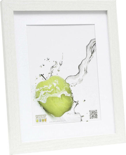 Deknudt S66KF1 Wooden Photo Frame with White Frame