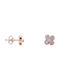 Pink gold earrings K14 "Anemona"