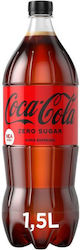 Coca-Cola Zero Cola με Ανθρακικό, Χωρίς Ζάχαρη 1500ml Coca-Cola Zero Cola με Ανθρακικό, Χωρίς Ζάχαρη 1500ml