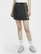 Nike Sportswear Icon Clash High Waist Mini Skirt in Black color