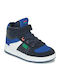 Bilbon Mid Παιδικά Sneakers High με Σκρατς Μπλε