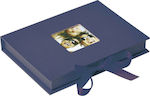 Walther Photo Album for 70 Φωτογραφίες Dimension 13x18εκ. Μπλε 20x15εκ.