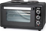 Termomax TC46BK Electric Countertop Oven 46lt with 3 Burners