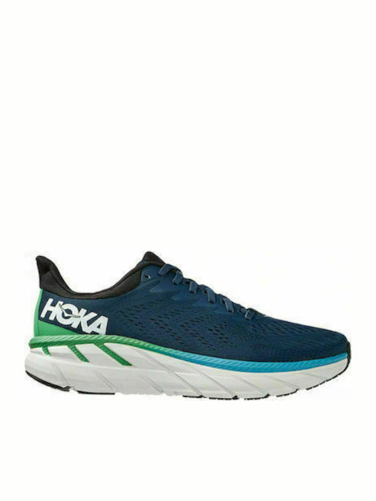 Hoka Clifton 7 Ανδρικά Αθλητικά Παπούτσια Running Μπλε