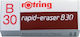 Rotring Eraser for Pencil and Pen Β30 551130 1pcs White