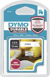 Dymo Bandă Pentru Etichetări 5.5m x 12mm Albă Dymo Bandă Pentru Etichetări 5.5m x 12mm Albă