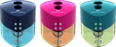 Faber-Castell Plastic Double Pencil Sharpener (Μiscellaneous Colours)