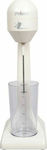 Primo PRCM-40323 Milk Frother Tabletop 100W with 2 Speed Level Ivory