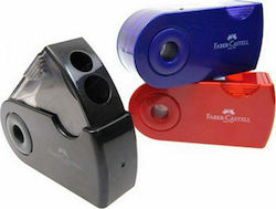 Faber-Castell Plastic Double Pencil Sharpener (Μiscellaneous Colours)