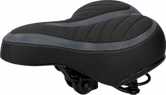 Dunlop Black City Bicycle Saddle Black