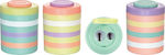 Milan Sugar Plastic Double Sharpener Barrel (Μiscellaneous Colours)