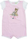 Disney AQE0602A Set Babystrampler Kurzärmelig Rosa