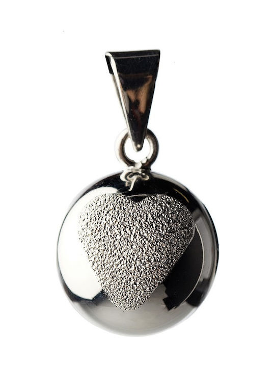Babylonia Bola Glitter Heart Charm Εγκυμοσύνης με Προσωποποίηση
