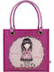 Santoro Sugar and Spice Fabric Shopping Bag
