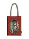 Santoro Little Red Riding Hood Υφασμάτινη Τσάντα για Ψώνια σε Κόκκινο χρώμα