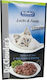 Dr.Clauder's Wet Food for Adult Cats in Pouches with Trout and Salmon 100gr
