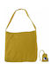 Ticket To The Moon Eco Supermarket 40L Υφασμάτινη Τσάντα για Ψώνια σε Κίτρινο χρώμα