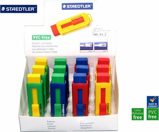 Staedtler Γόμα για Μολύβι με Συρόμενο Κάλυμμα (Διάφορα Χρώματα)
