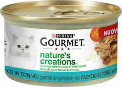 Purina Gourmet Nature's Creations Τόνος Τομάτα & Ρύζι 85gr