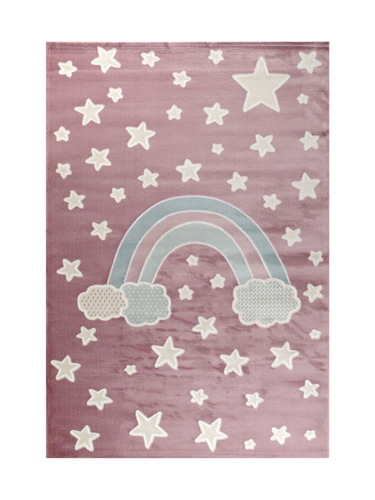 Tzikas Carpets 33076-055 Παιδικό Χαλί Αστέρια Πάχους 11mm