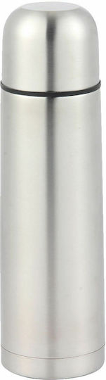 Estia Bottle Thermos Stainless Steel BPA Free 1lt Silver with Cap-Cup 01-8314