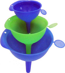 Plastic Kitchen Funnel 3pcs