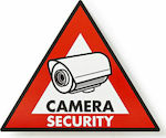 Nedis This Area is Under CCTV Surveillance Warning Sign 5pcs