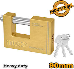 Ingco Padlock Monoblock with Key 90mm