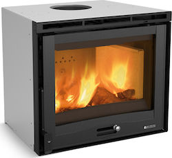 La Nordica Inserto 60 4.0 Ventilato Ενεργειακό Τζάκι Κασέτα Ξύλου Αερόθερμο 6.5kW Ίσιο με Ανοιγόμενη Πόρτα