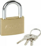 Lampa Standard Padlock Brass with Key 60mm 1pcs