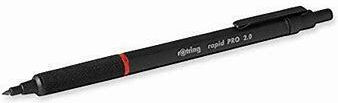 Rotring Rapid Pro Mechanical Pencil for Drawing Metallic 1pcs Matt Black