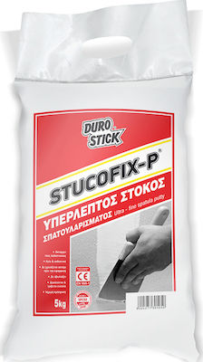 Durostick Stucofix P Chit de Utilizare Generală Acrilic Alb 5kg ΣΣΣΠ05