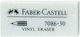 Faber-Castell Gumă pentru Creion Vinil fără PVC 1buc Albă