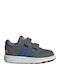 Adidas Αθλητικά Παιδικά Παπούτσια Μπάσκετ Hoops 2 CMF INF με Σκρατς Grey Five / Royal Blue / Signal Orange