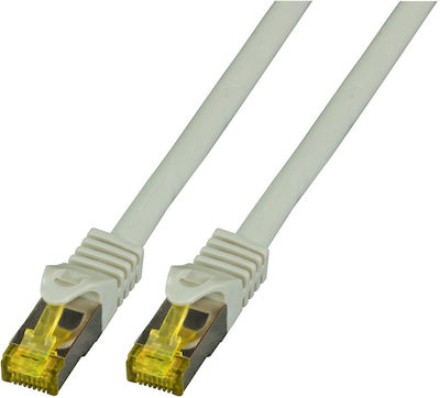 EFB S/FTP Cat.6a Καλώδιο Δικτύου Ethernet 0.5m Γκρι