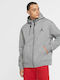 Cardigan With Hood Gray
