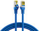 EFB S/FTP Kat.6a Ethernet Netzwerkkabel 10m Blau