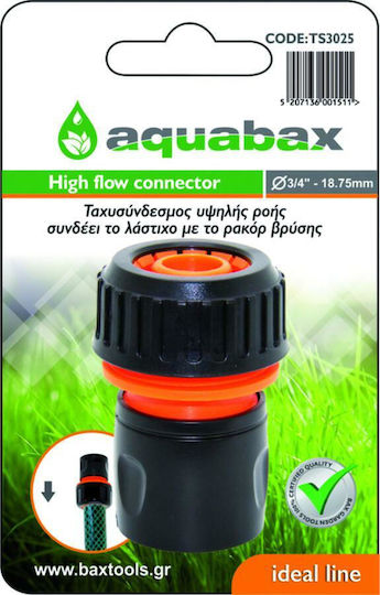 Bax T3025 Schnellverbinder Wasserrohr 19mm