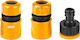 Ingco HHCS03122 Ταχυσύνδεσμος 3τμχ 13x13mm 3τμχ