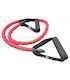 Sveltus Fitness Power Resistance Band Gymtube Hard with Handles Red 12m
