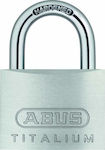 Abus Titalium 54ΤΙ/50Β Steel Padlock Brass with Key 50mm 1pcs