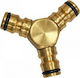 Benman 77039 Splitter mit Männlich Gewinde Bronze