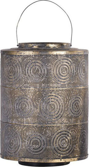 Artekko Raj Lămpi De Veghe Metalice Argintii 33x33x45cm
