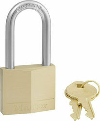 Master Lock 140EURDLF Steel Padlock Lengthened with Key 40mm 1pcs