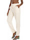 Damen Stoff Hose in Schlanker Passform Birch