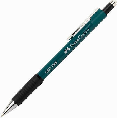 Faber-Castell Μηχανικό Μολύβι 0.7mm με Γόμα Πράσινο