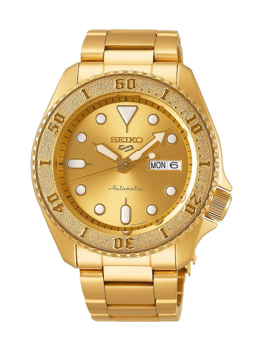 Seiko 5 Sports Ανδρικό Ρολόι 42.5mm Αυτόματο με...